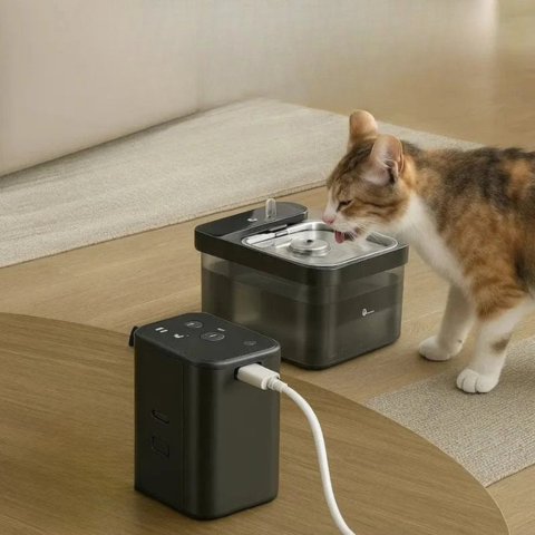 Trinkbrunnen für Katzen ohne Kabel – Freiheit und kontinuierliche Hydration 