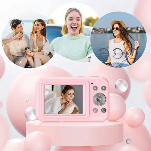 Retro Digitale Camera - Klassiek Ontwerp & HD-kwaliteit