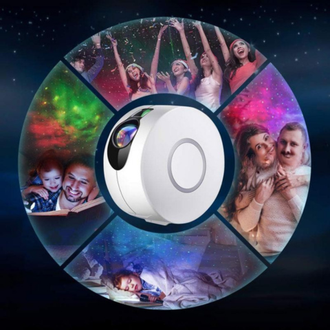 Antares Professional Galaxy Projector - uppslukande belysning och spektakulära effekter