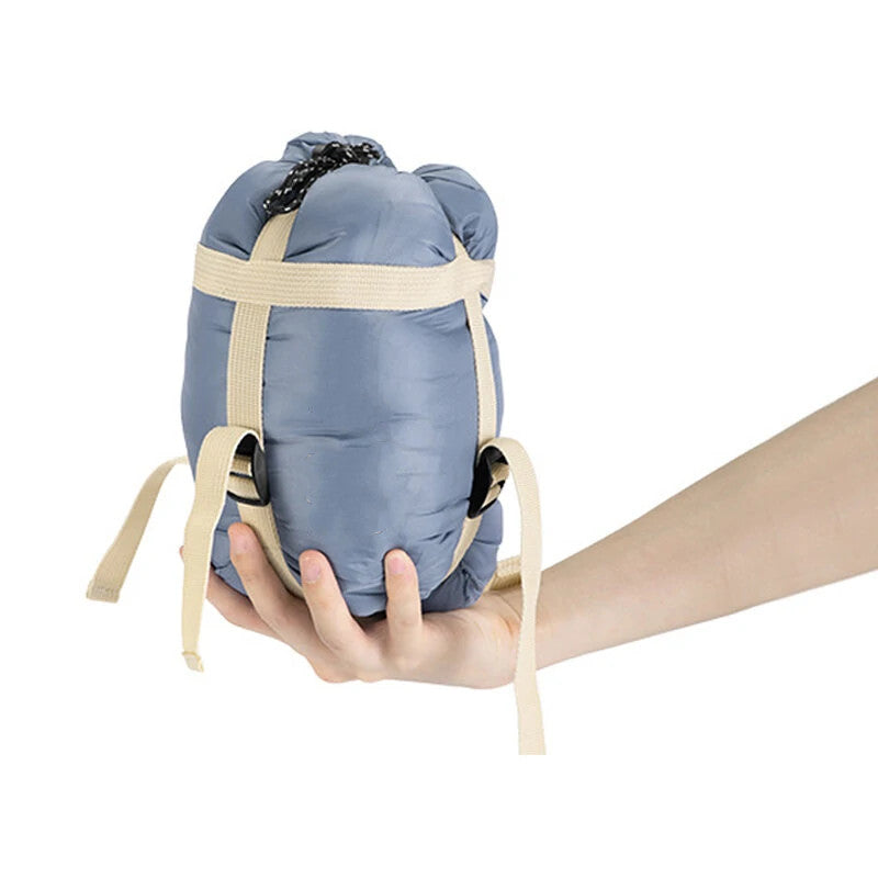 Kompakt sovsäck - praktisk design och enkel förvaring