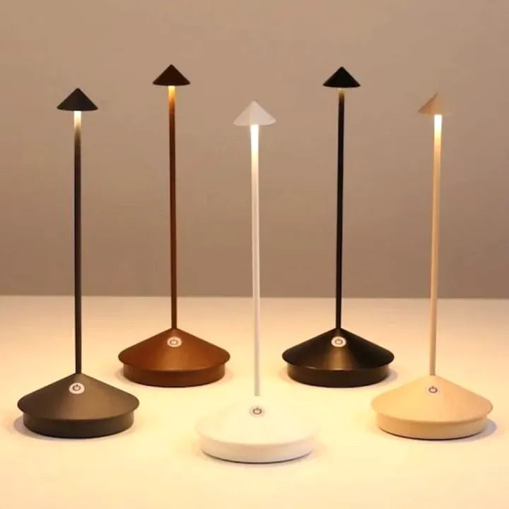 Tischlampe LED – Kabellos und wiederaufladbar 