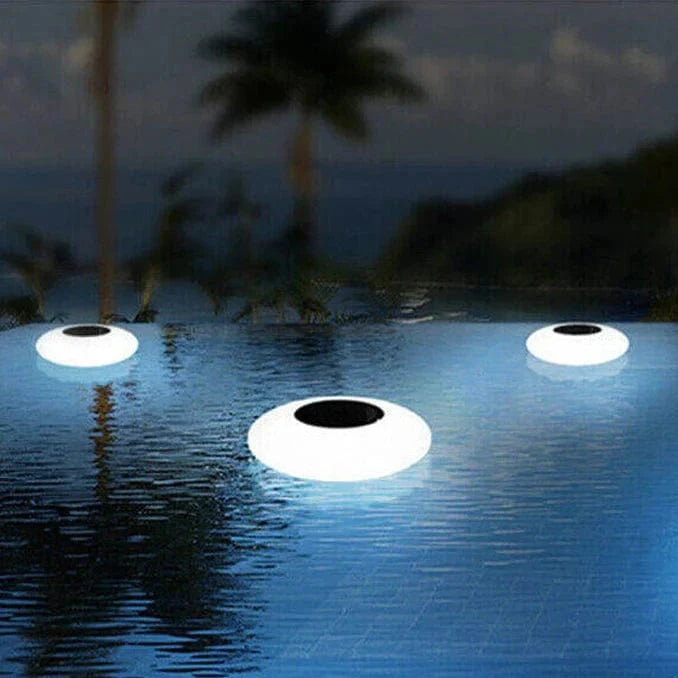 Flytende Solcellelampe – Flerfarget LED-belysning 