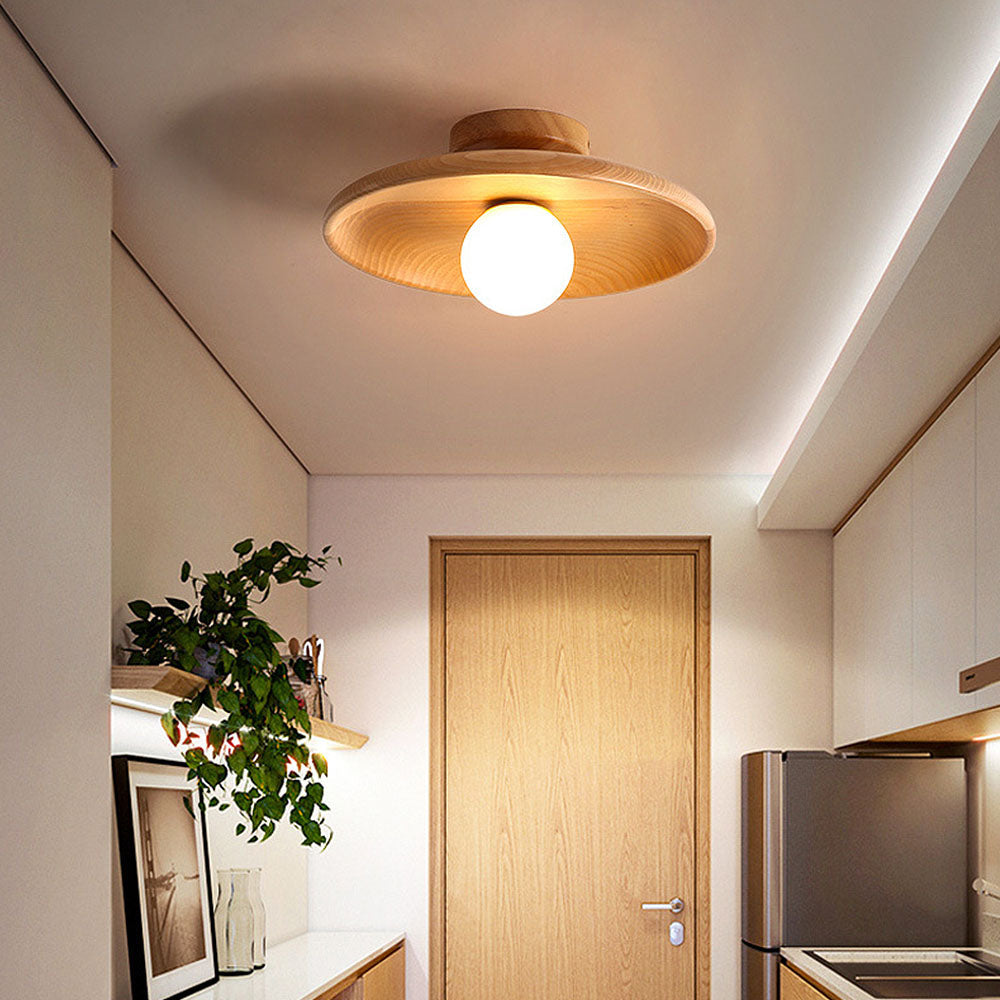 Elegant Rund Taklampe – Chic og Tidøs Design 