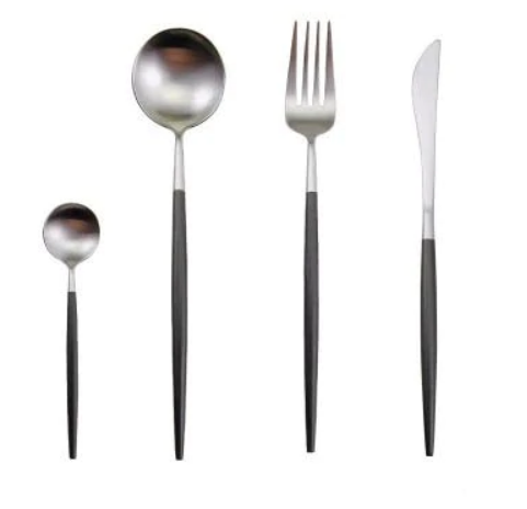 Set de Tacâmuri 24 Piese – Finisaj Elegant Pentru Masă Rafinat 