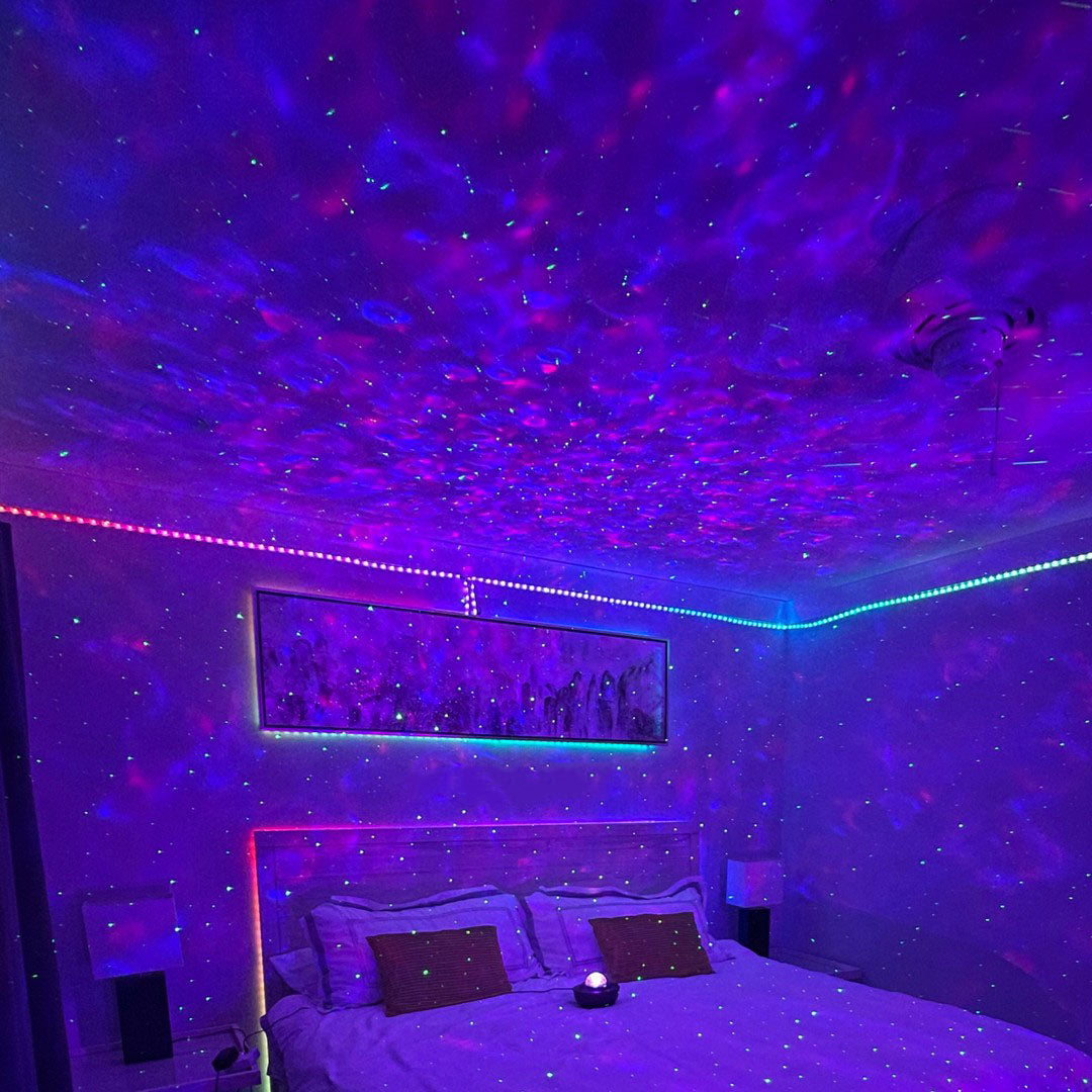 Galaxy Light Projector - valaiseva ja rauhoittava koristelu