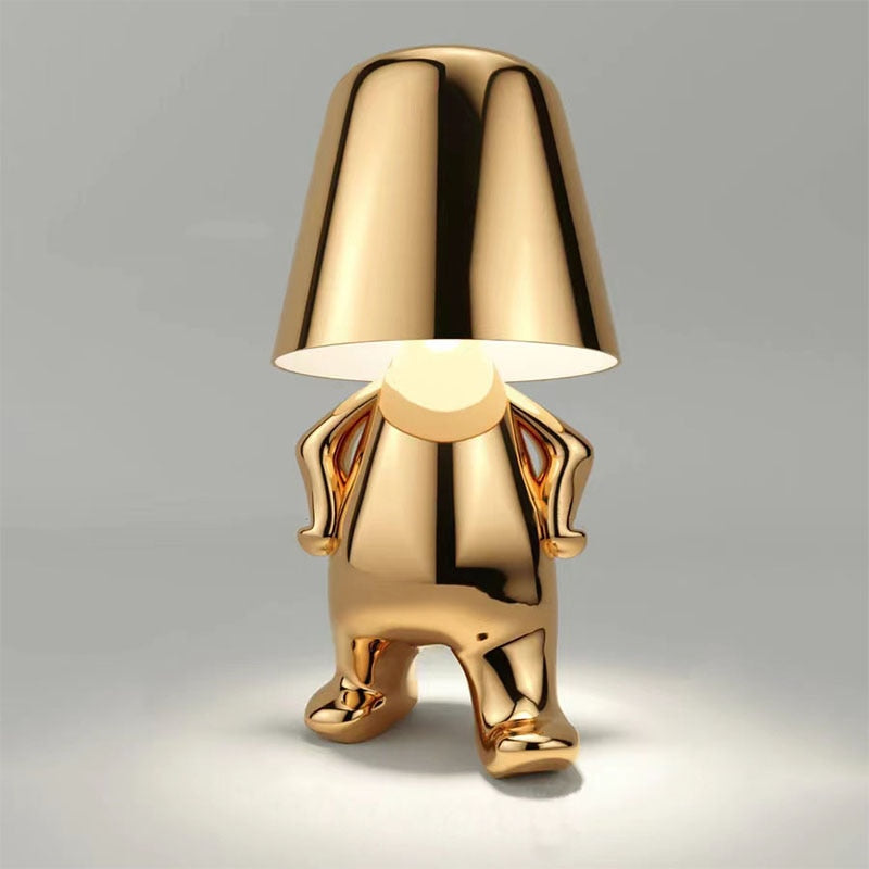 Moderní Stolní Lampa – Minimalistická Elegance A Jemné Světlo 