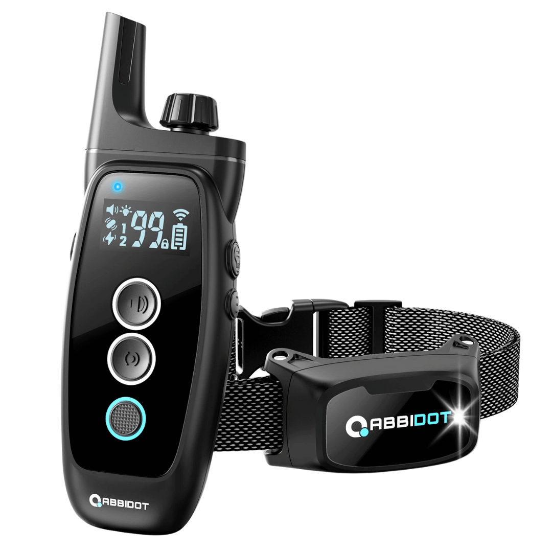 Halsband für Hundetraining – LED-Fernbedienung und Reichweite 1000 m 