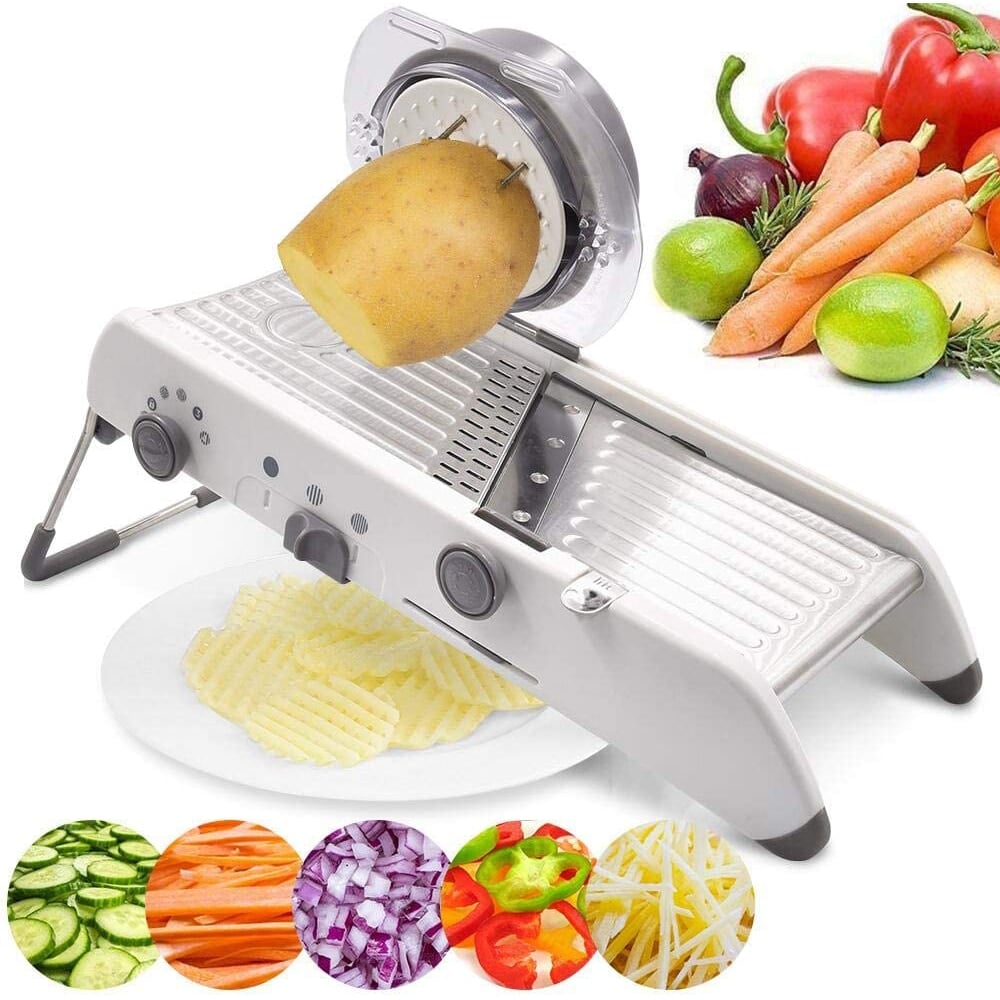 Mandoline De Cuisine Multifonction — Précision & Sécurité Maximales