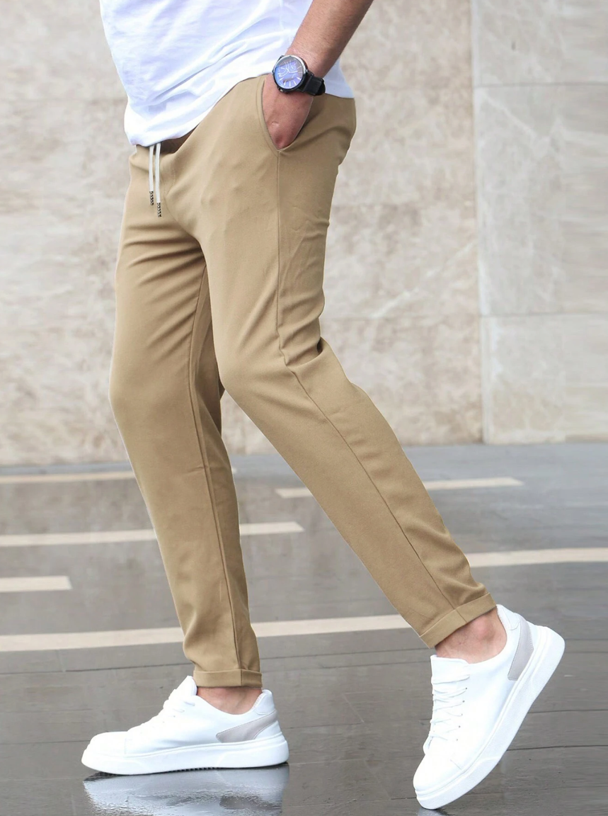 Gyan | Pantalon Casual Homme – Simplicité Et Polyvalence