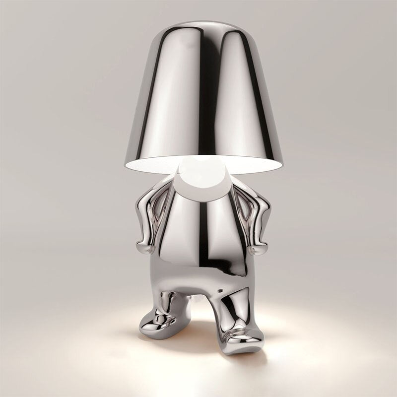 Moderní Stolní Lampa – Minimalistická Elegance A Jemné Světlo 
