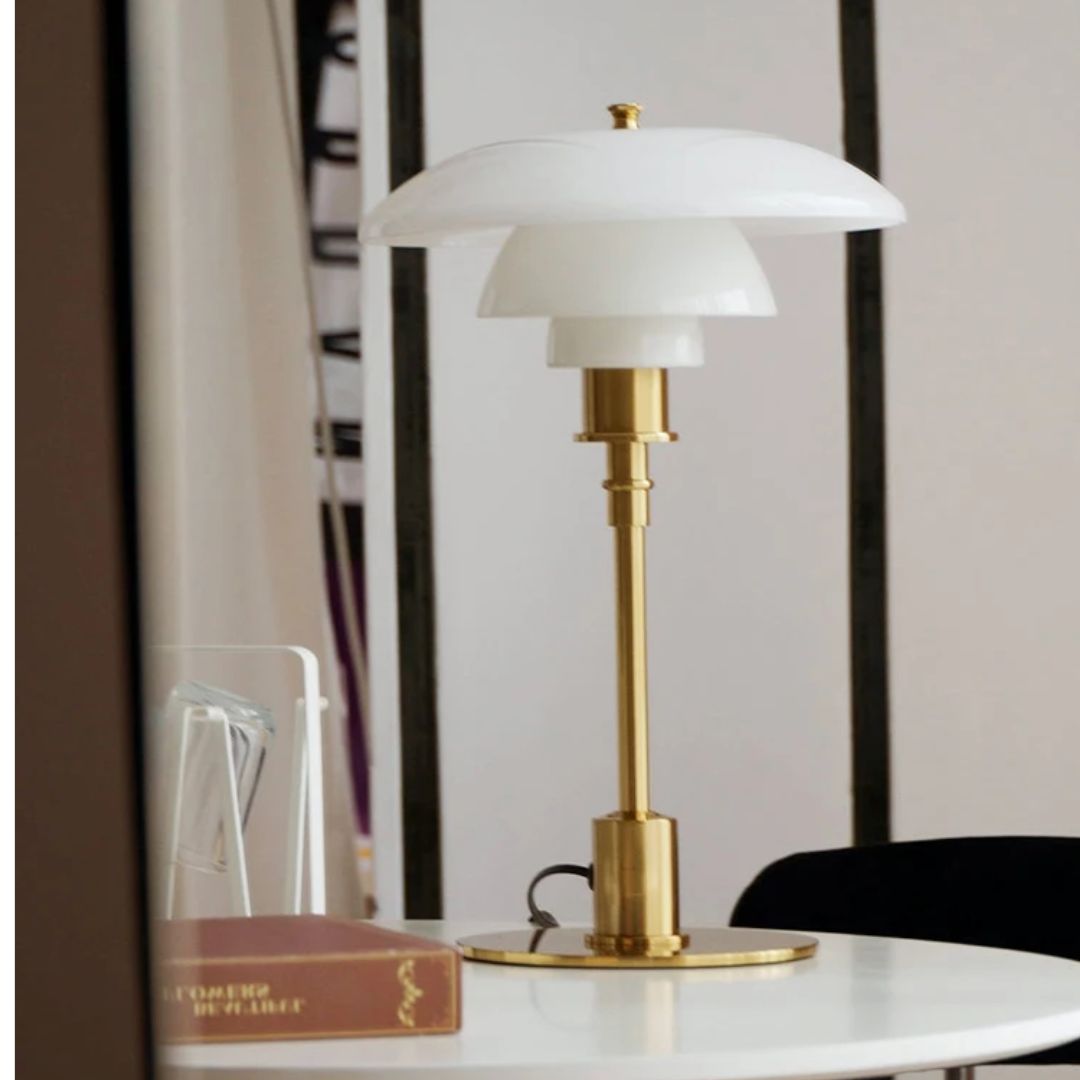 Lâmpada de Mesa LED Estilo Escandinavo – Luz Suave e Moderna 