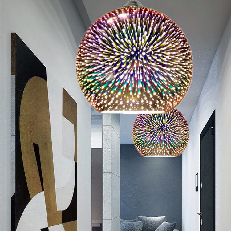 Modern Suspension Firework Effect – Visual Sparkle and Trendy Design 