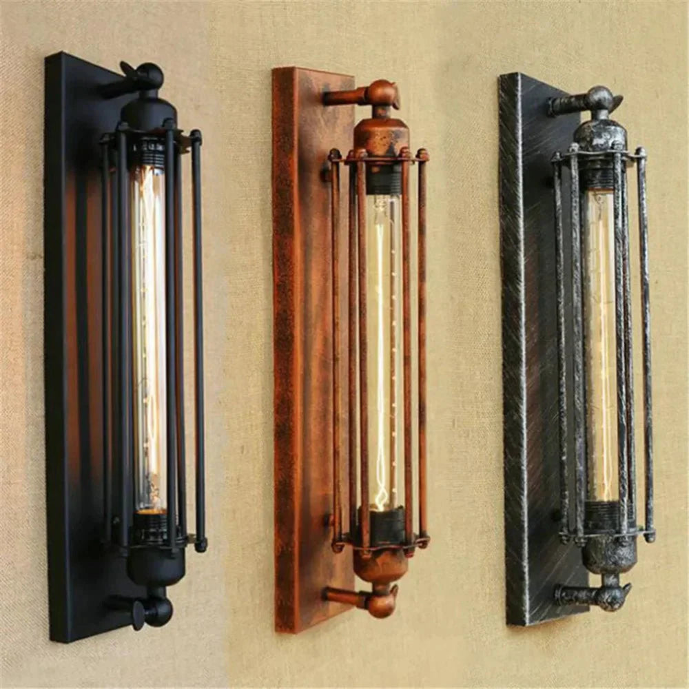 Vintage LED nástenné svietidlo – Retro šarm a moderné osvetlenie 