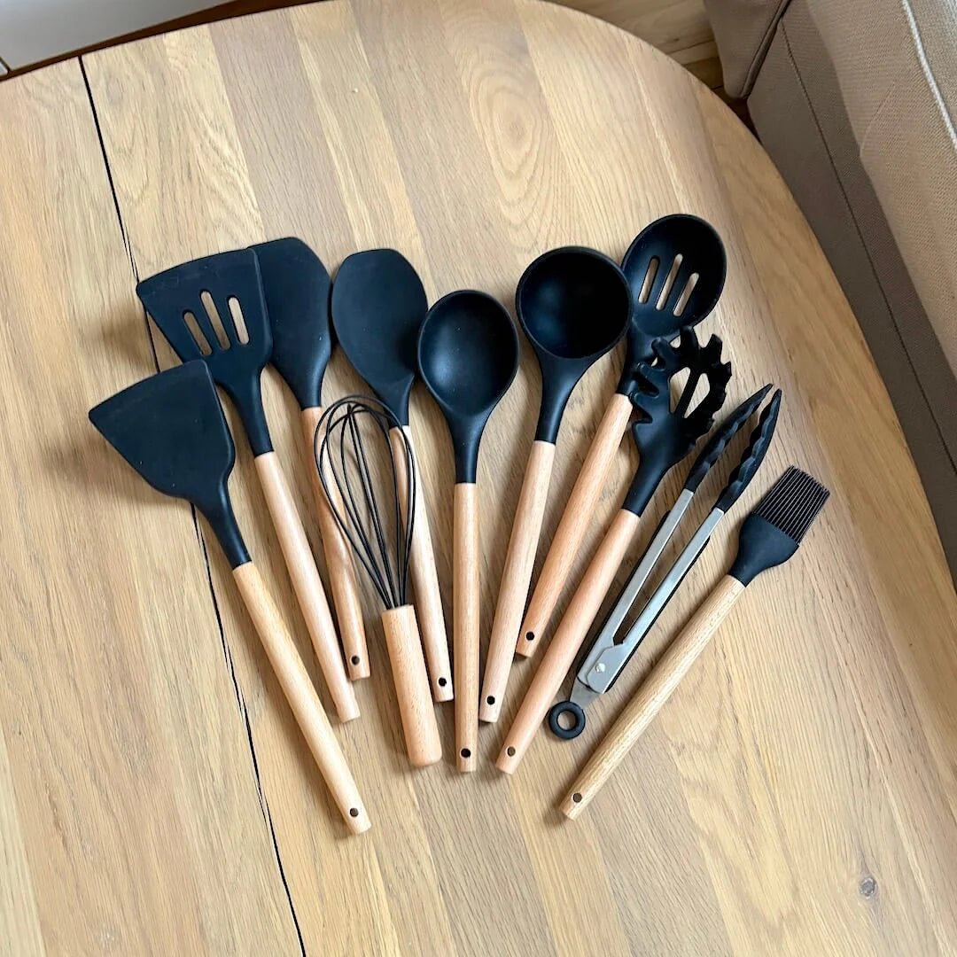 Conjunto De Utensilios De Cocina – Práctico Y Duradero 