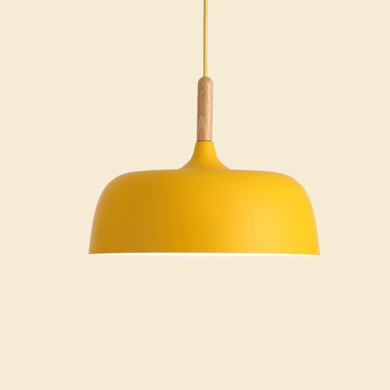 Lámpara Led Suspendida Nórdica – Línea Elegante y Iluminación Suave 