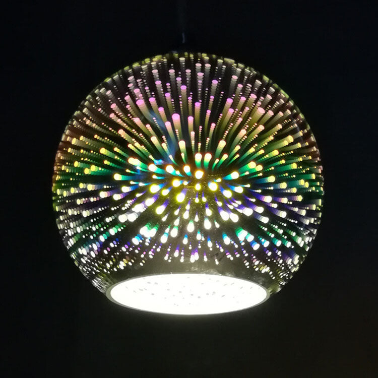Suspensie Modernă Efect Foc de Artificii – Strălucire Vizuală și Design Trendy 