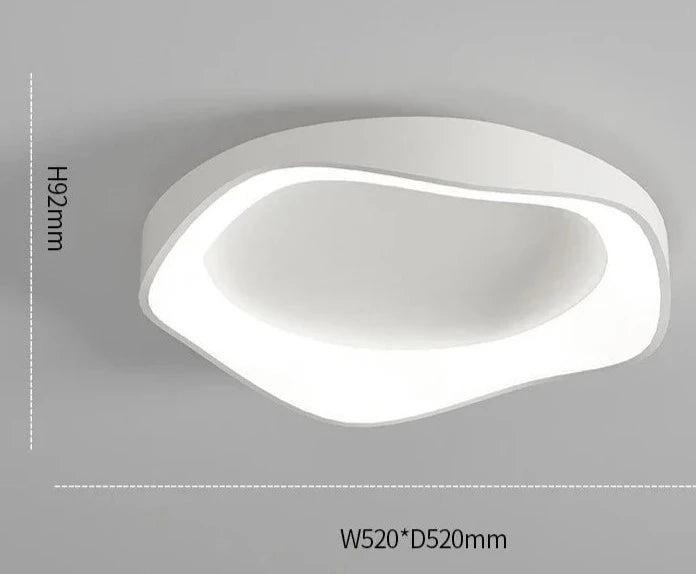 Plafonier LED Asimetric - Tendință și Eleganță 
