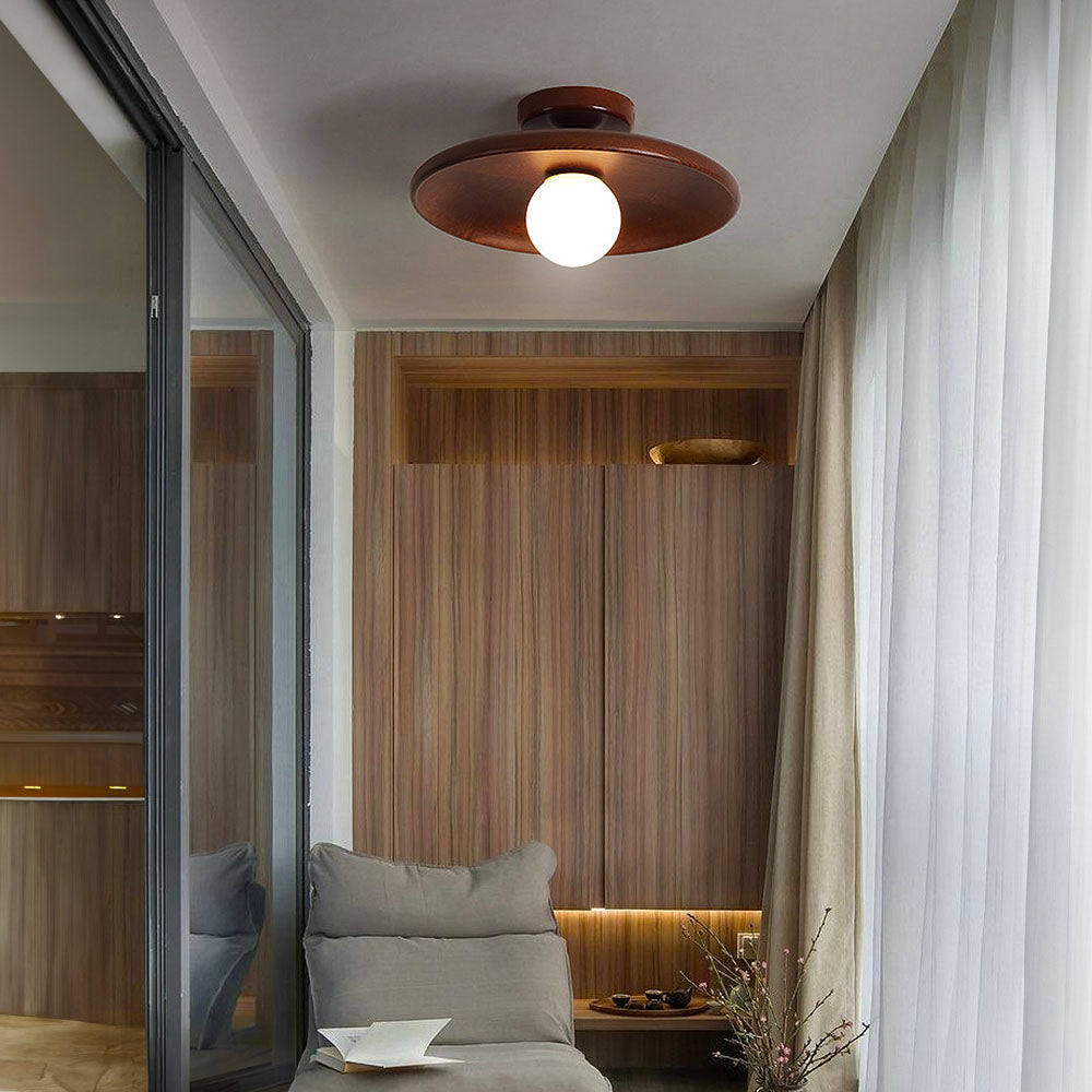 Elegant Rund Taklampe – Chic og Tidøs Design 