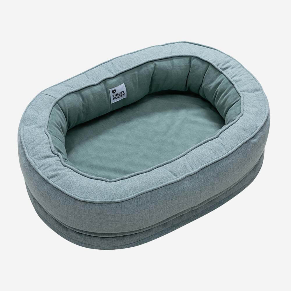 Lit En Forme De Beignet Pour Chien – Confort Et Douceur