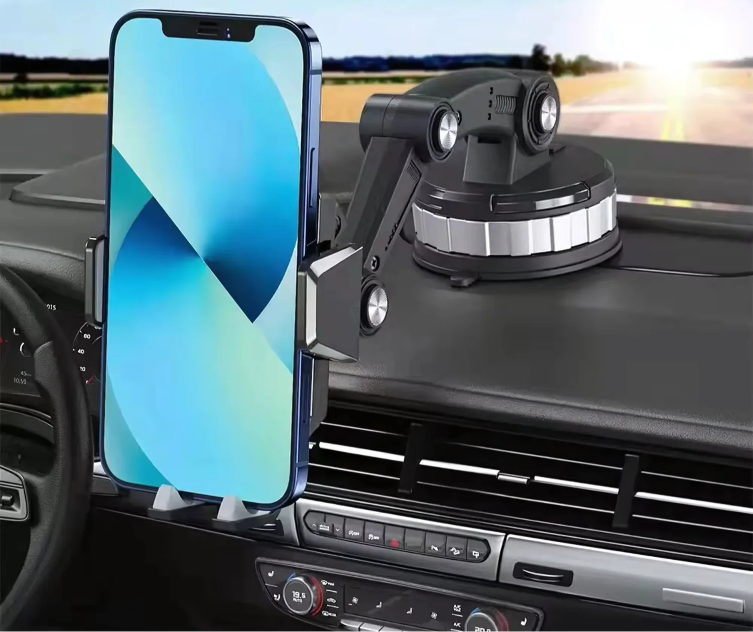 Uchwyt na smartfon do samochodu obrotowy 360° — Pełny obrót i maksymalna stabilność 